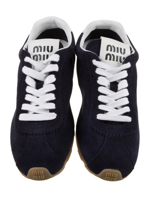 Miu Miu Suede Sneakers
