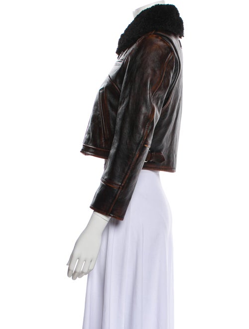 Miu Miu 2022 Leather Biker Jacket