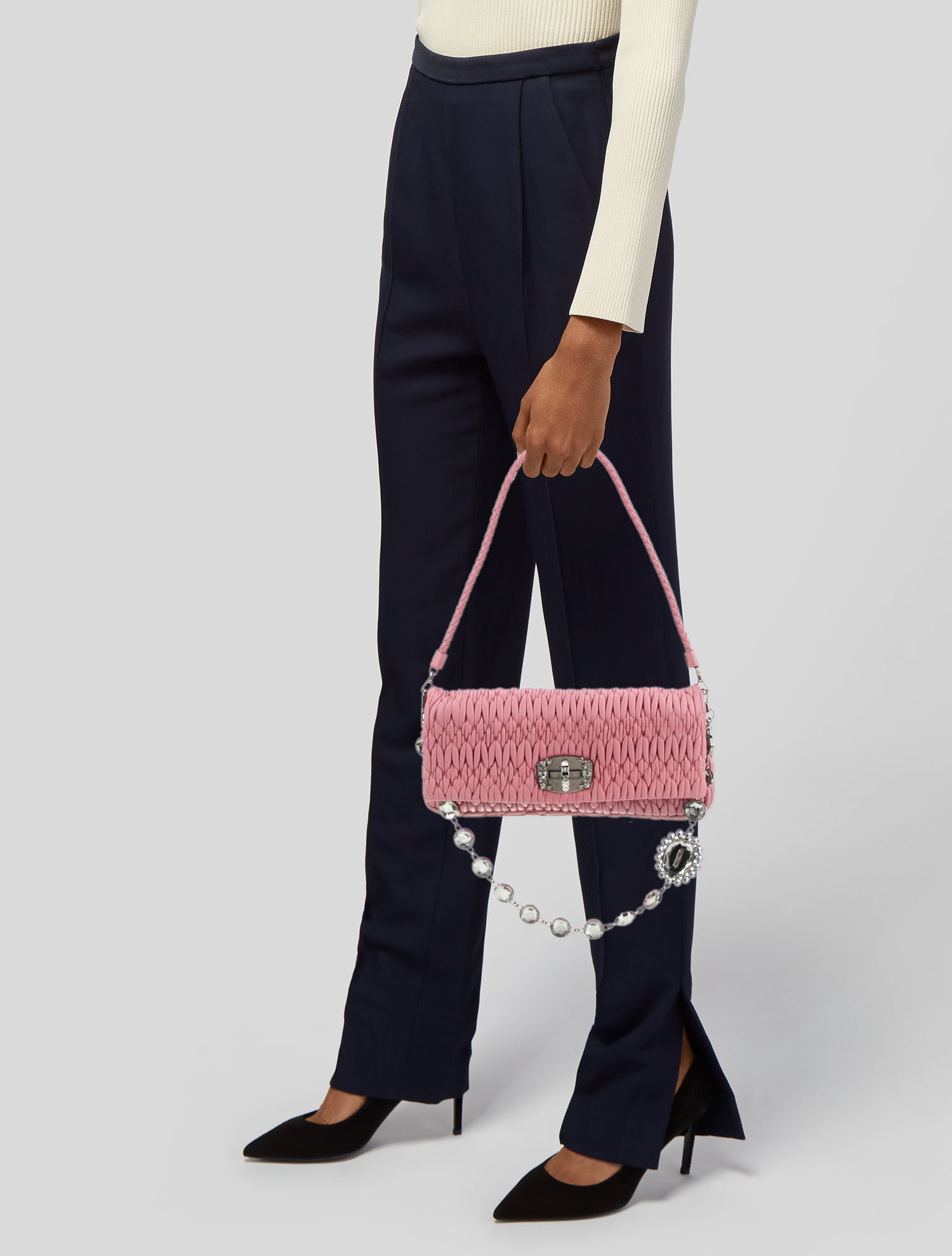 Miu Miu Quilted Shoulder Bag