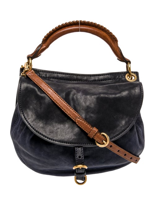 Miu Miu Leather Top Handle Bag