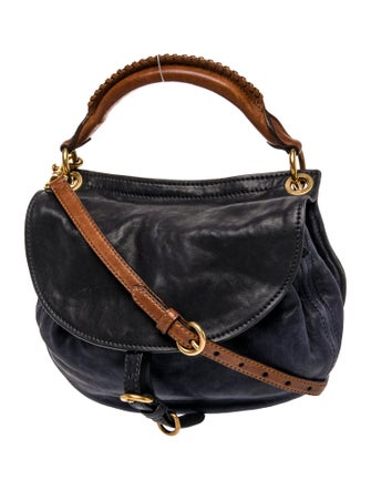 Miu Miu Leather Top Handle Bag