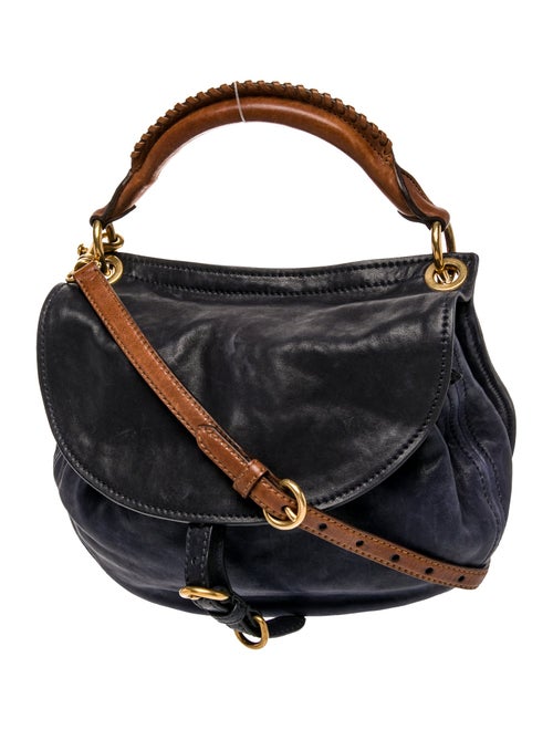 Miu Miu Leather Top Handle Bag