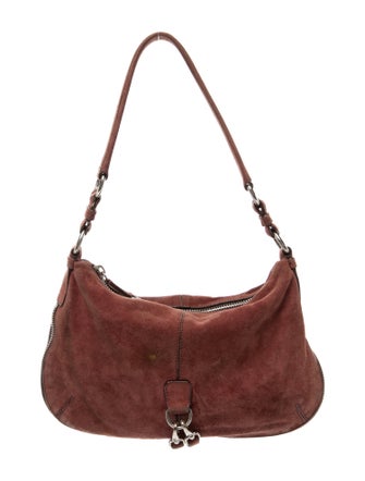 Miu Miu Suede Shoulder Bag