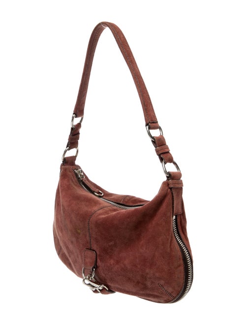 Miu Miu Suede Shoulder Bag