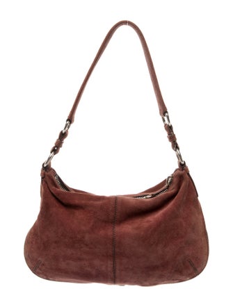 Miu Miu Suede Shoulder Bag