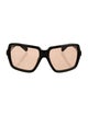 Miu Miu Square Tinted Sunglasses