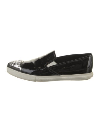 Miu Miu Patent Leather Loafers