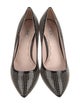 Miu Miu Patent Leather Studded Accents Pumps