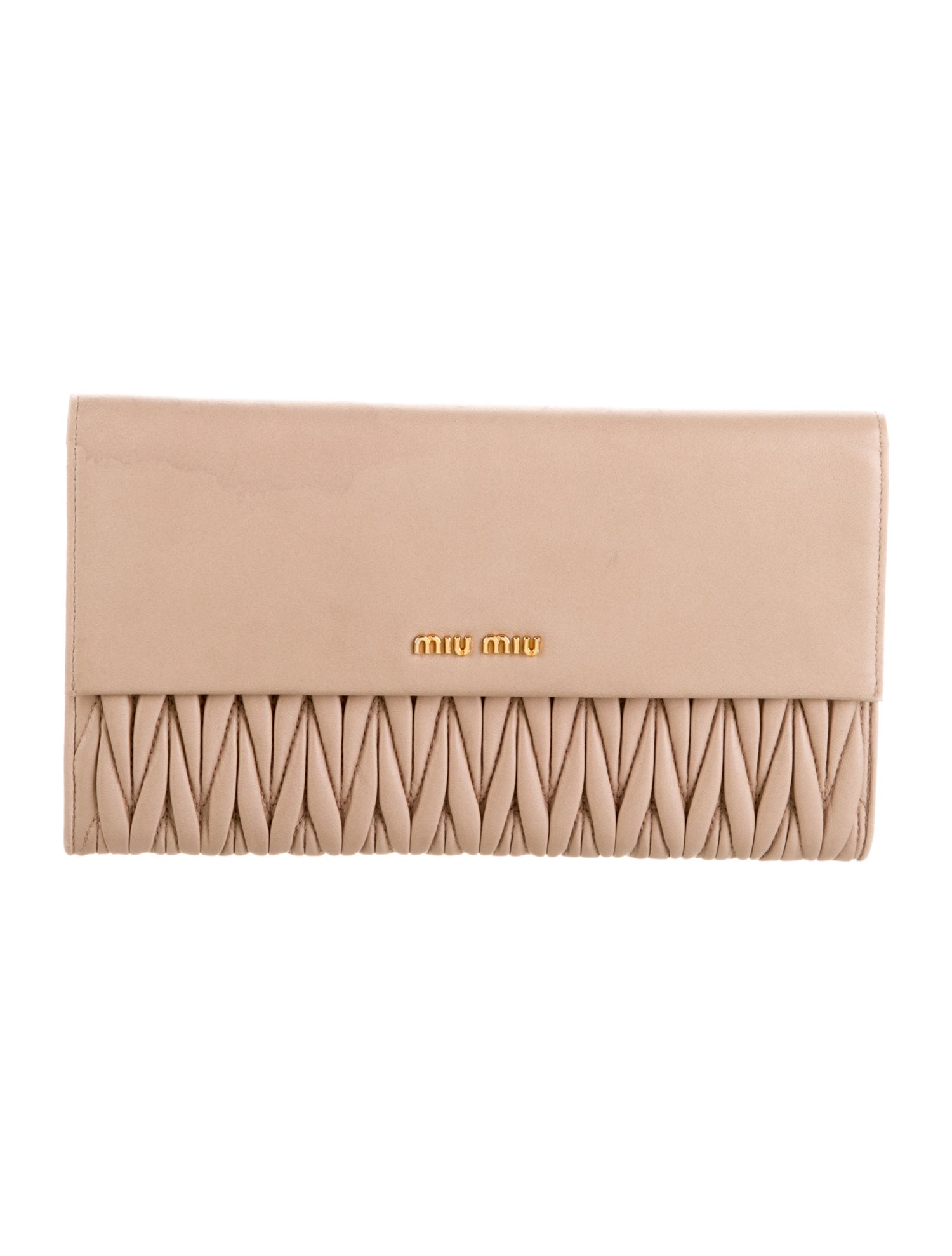 Miu Miu Leather Compact Wallet