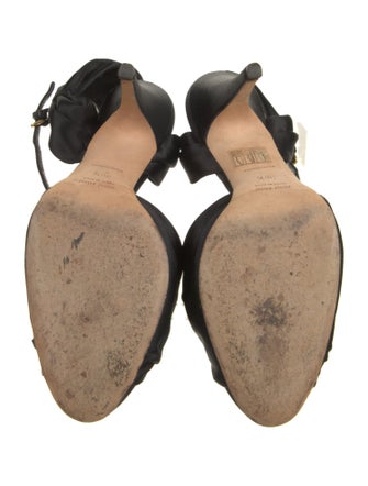 Miu Miu Satin D'Orsay Pumps