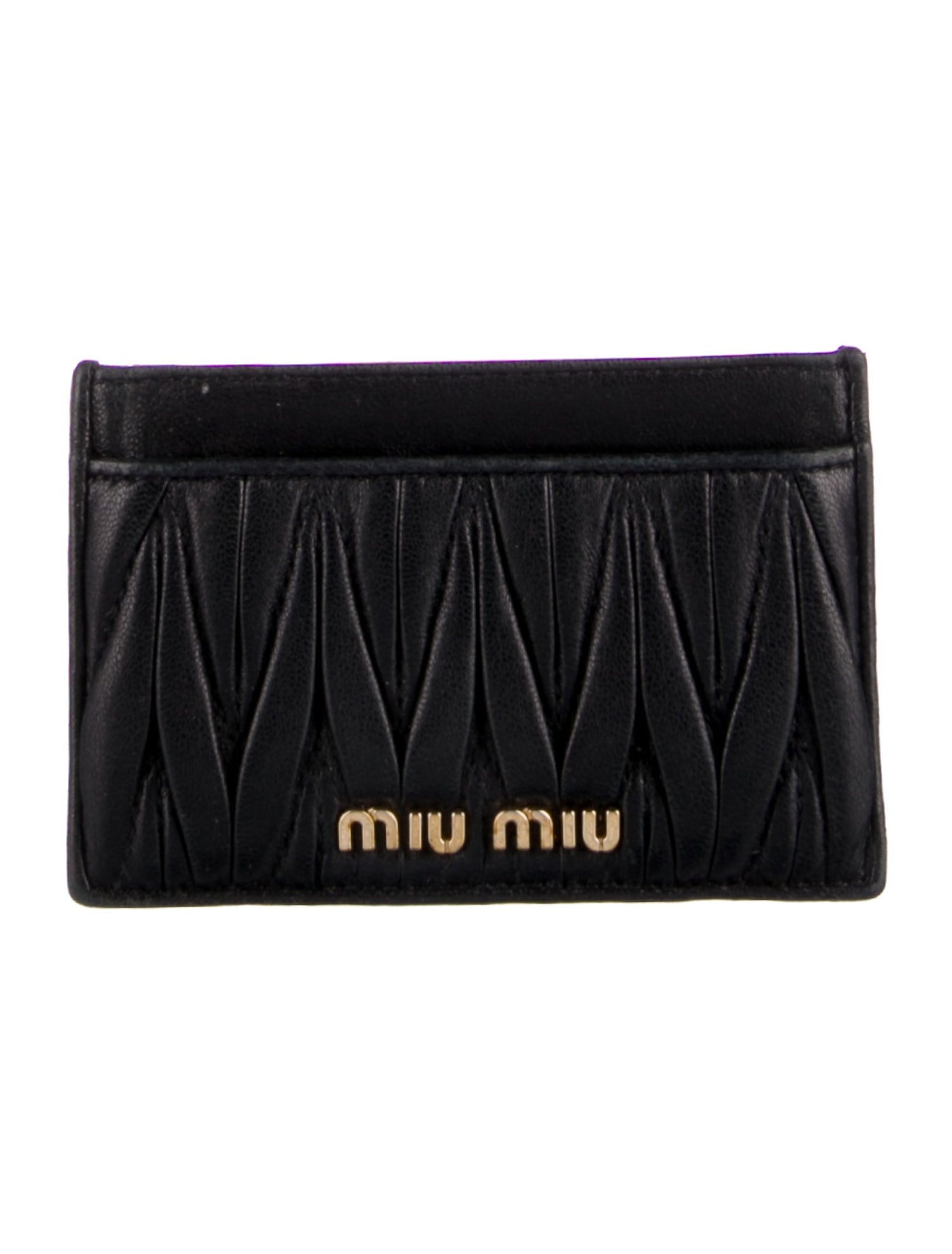 Miu Miu Leather Card Holder