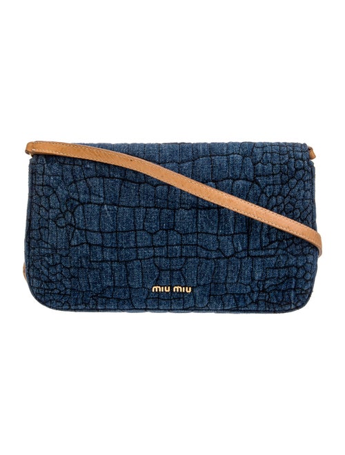 Miu Miu Denim Ricamo