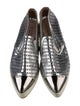 Miu Miu Leather Printed Slingback Flats