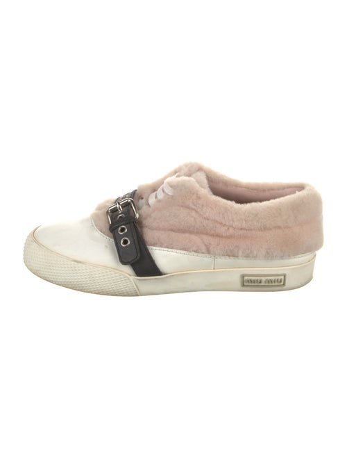 Miu Miu Leather Sneakers