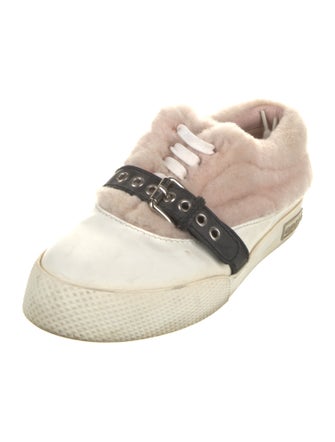 Miu Miu Leather Sneakers