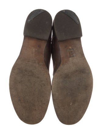 Miu Miu Suede Lace-Up Boots