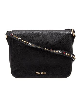 Miu Miu Leather Crossbody Bag