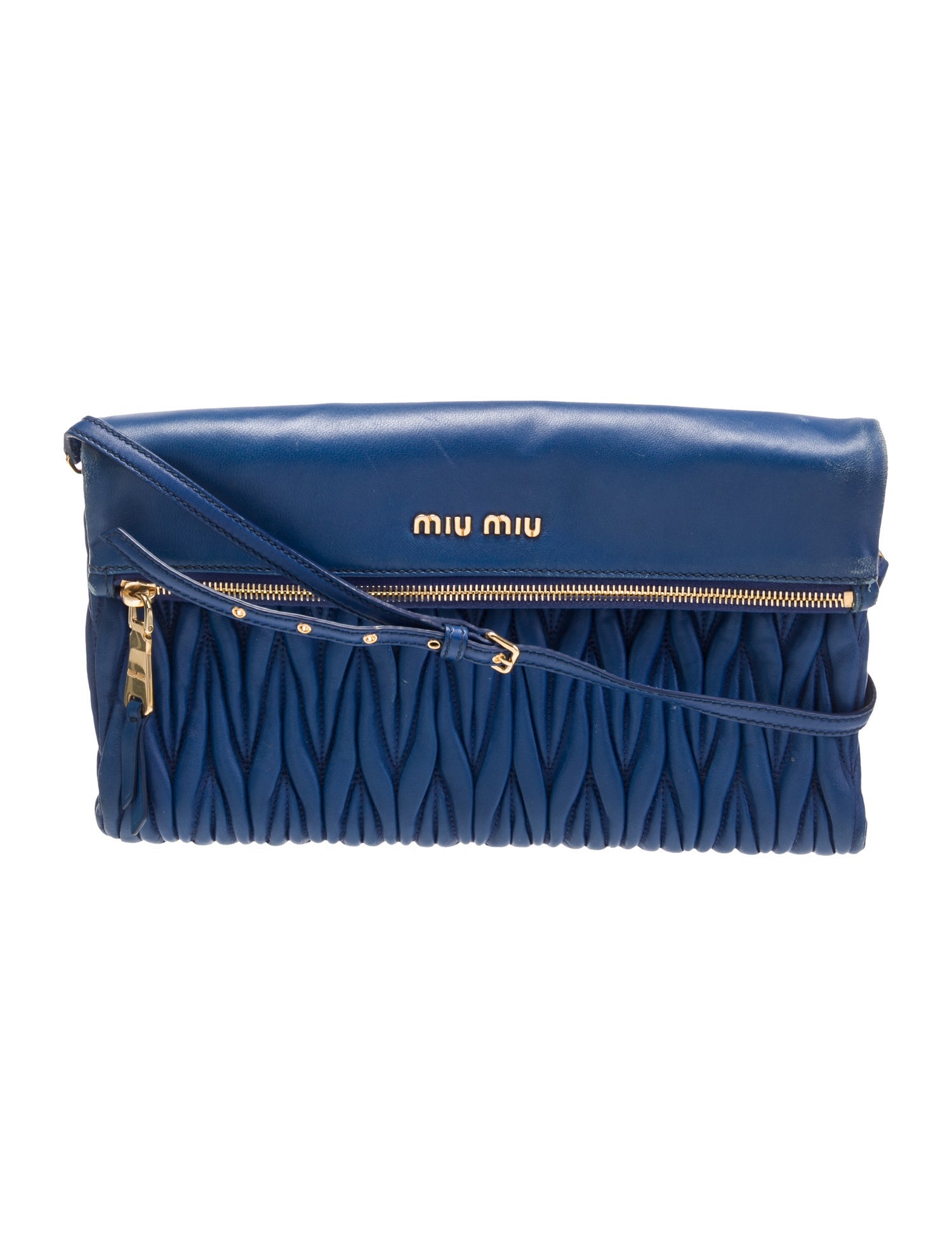 Miu Miu Leather Clutch