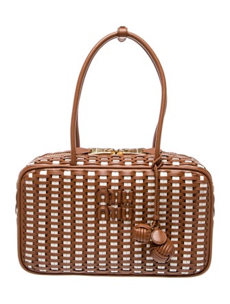 Miu Miu Leather Shoulder Bag