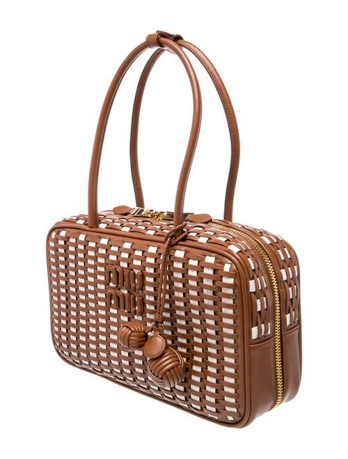 Miu Miu Leather Shoulder Bag