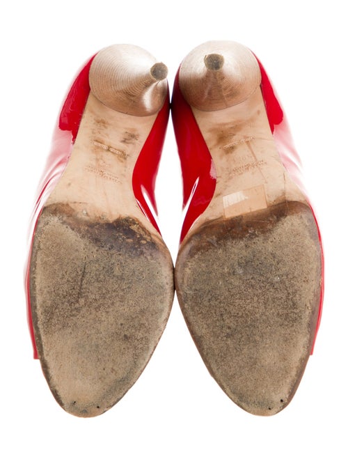 Miu Miu Patent Leather Printed Sandals