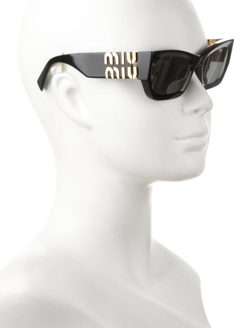 Miu Miu Wayfarer Tinted Sunglasses