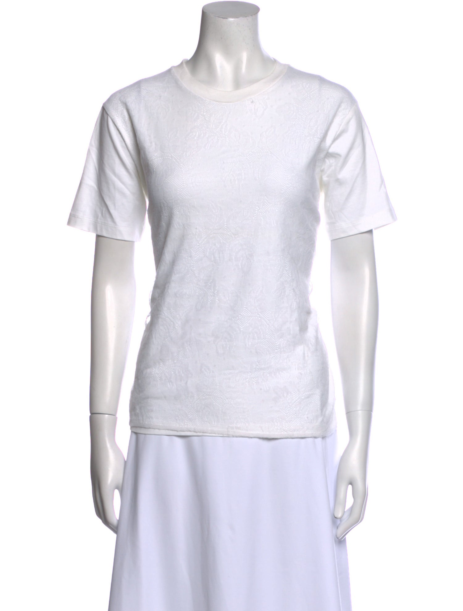 Miu Miu 2017 Crew Neck T-Shirt