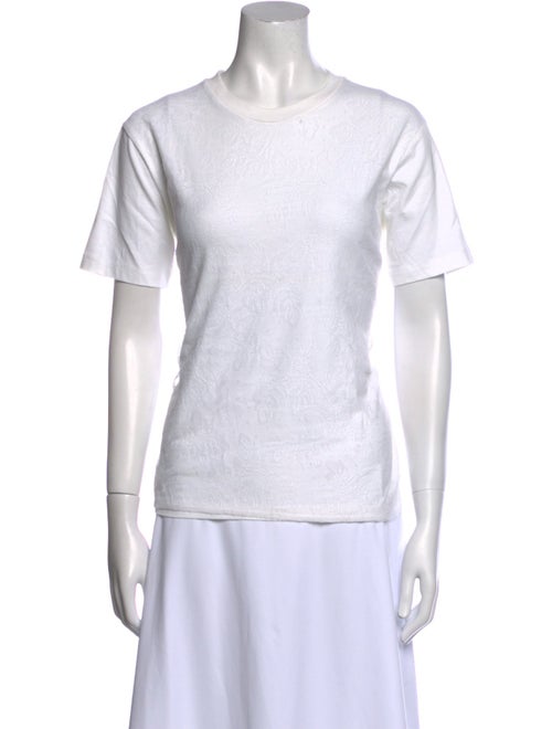 Miu Miu 2017 Crew Neck T-Shirt