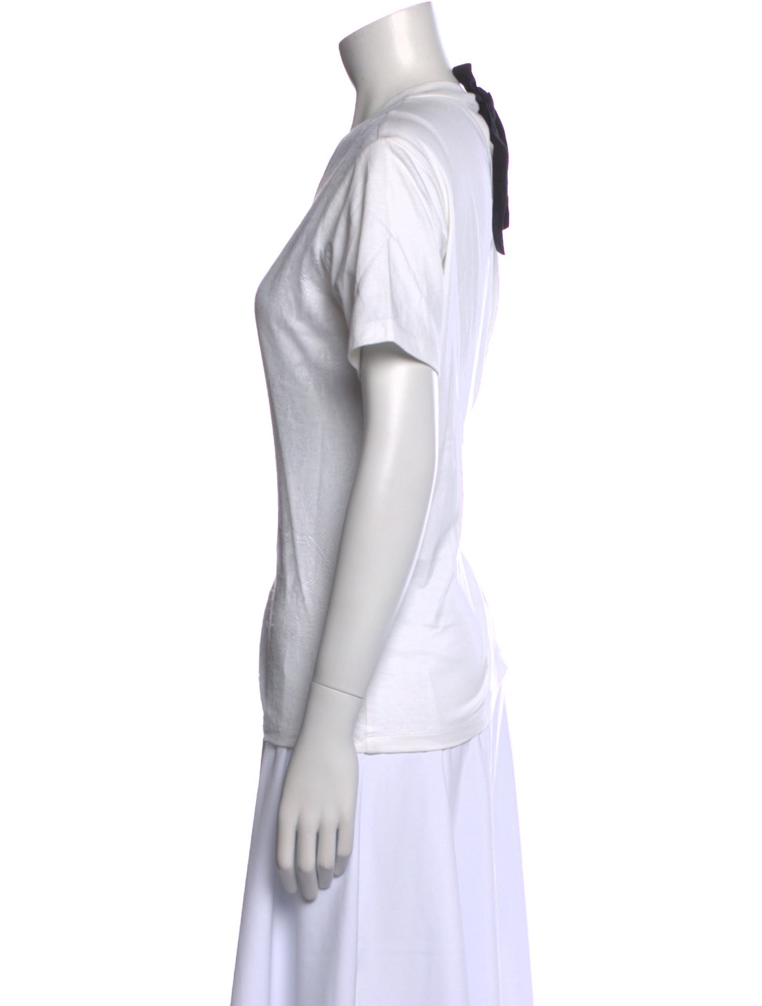 Miu Miu 2017 Crew Neck T-Shirt