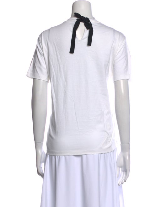 Miu Miu 2017 Crew Neck T-Shirt