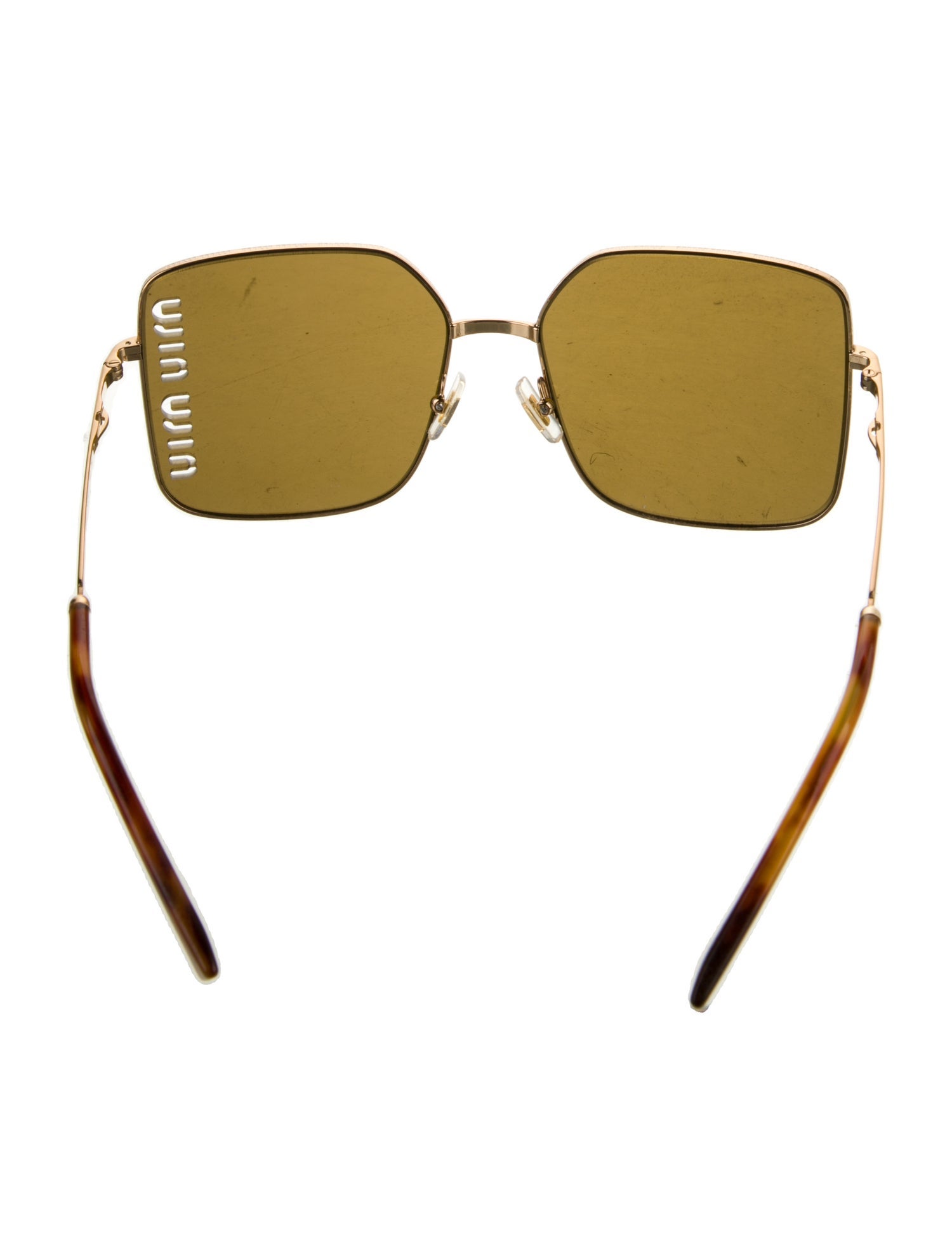 Miu Miu Square Tinted Sunglasses