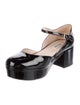 Miu Miu Patent Leather D'Orsay Pumps