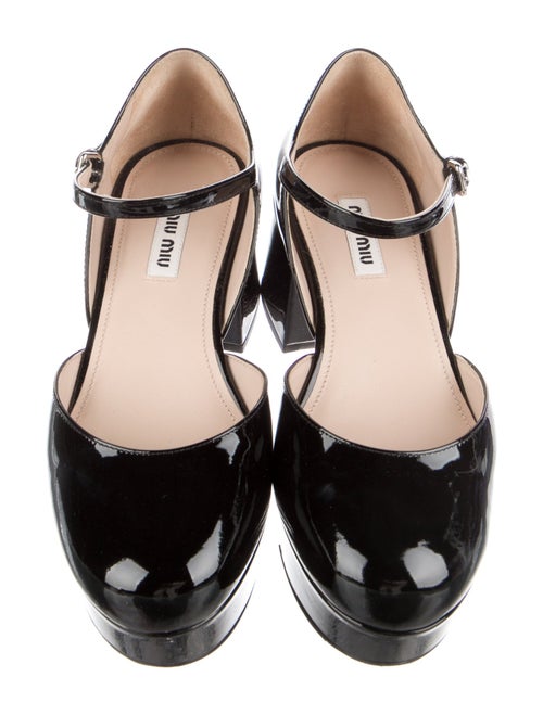 Miu Miu Patent Leather D'Orsay Pumps