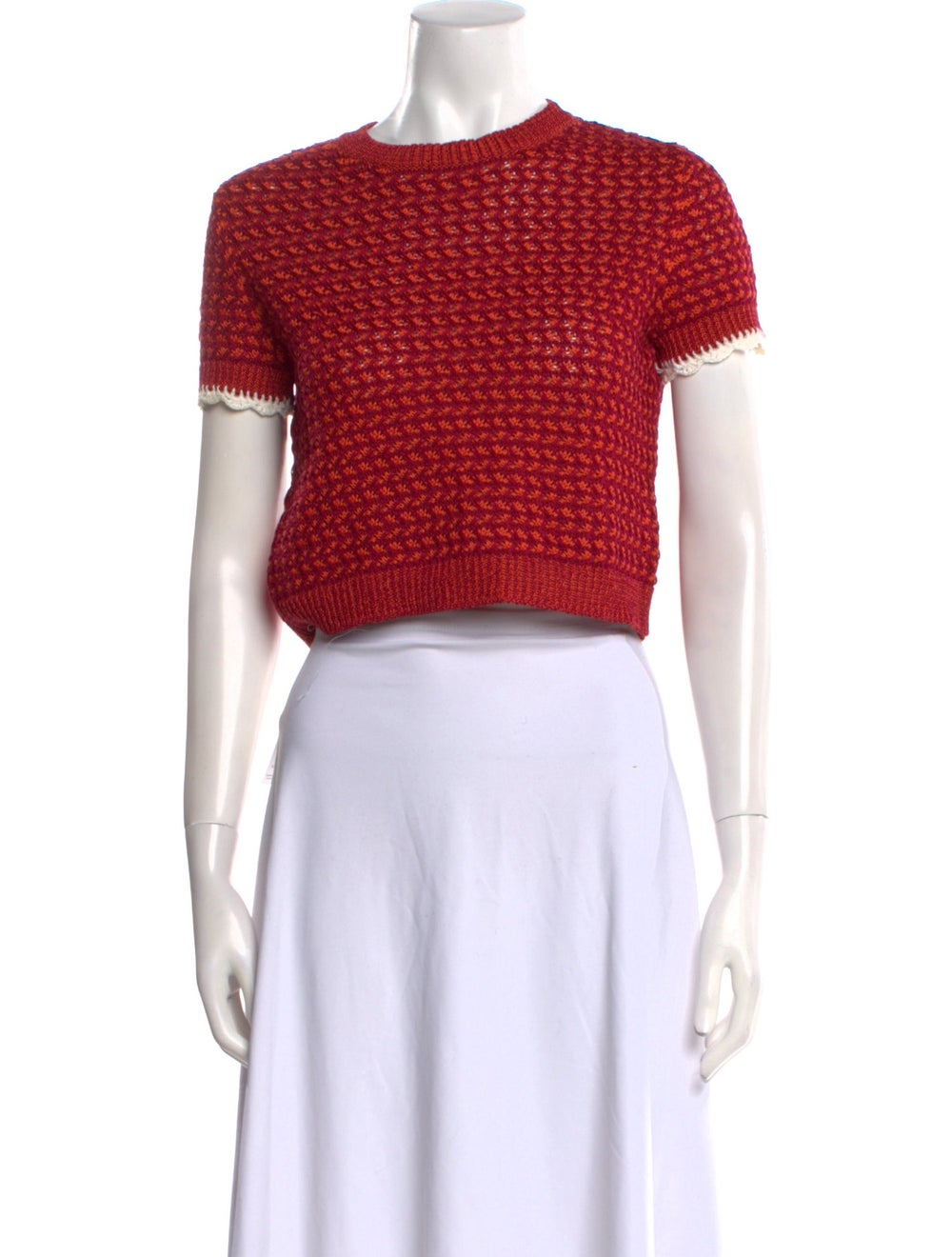 Miu Miu Wool Cropped Sweater From the 2016 Collec… - image 1