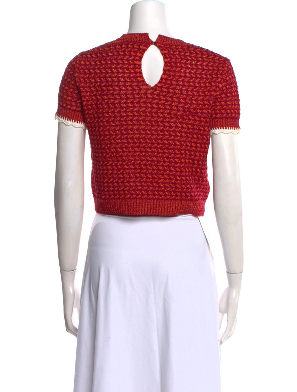 Miu Miu Wool Cropped Sweater From the 2016 Collec… - image 3