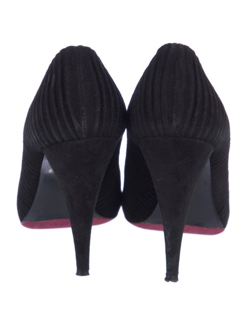 Miu Miu Velvet Crystal Embellishments Pumps