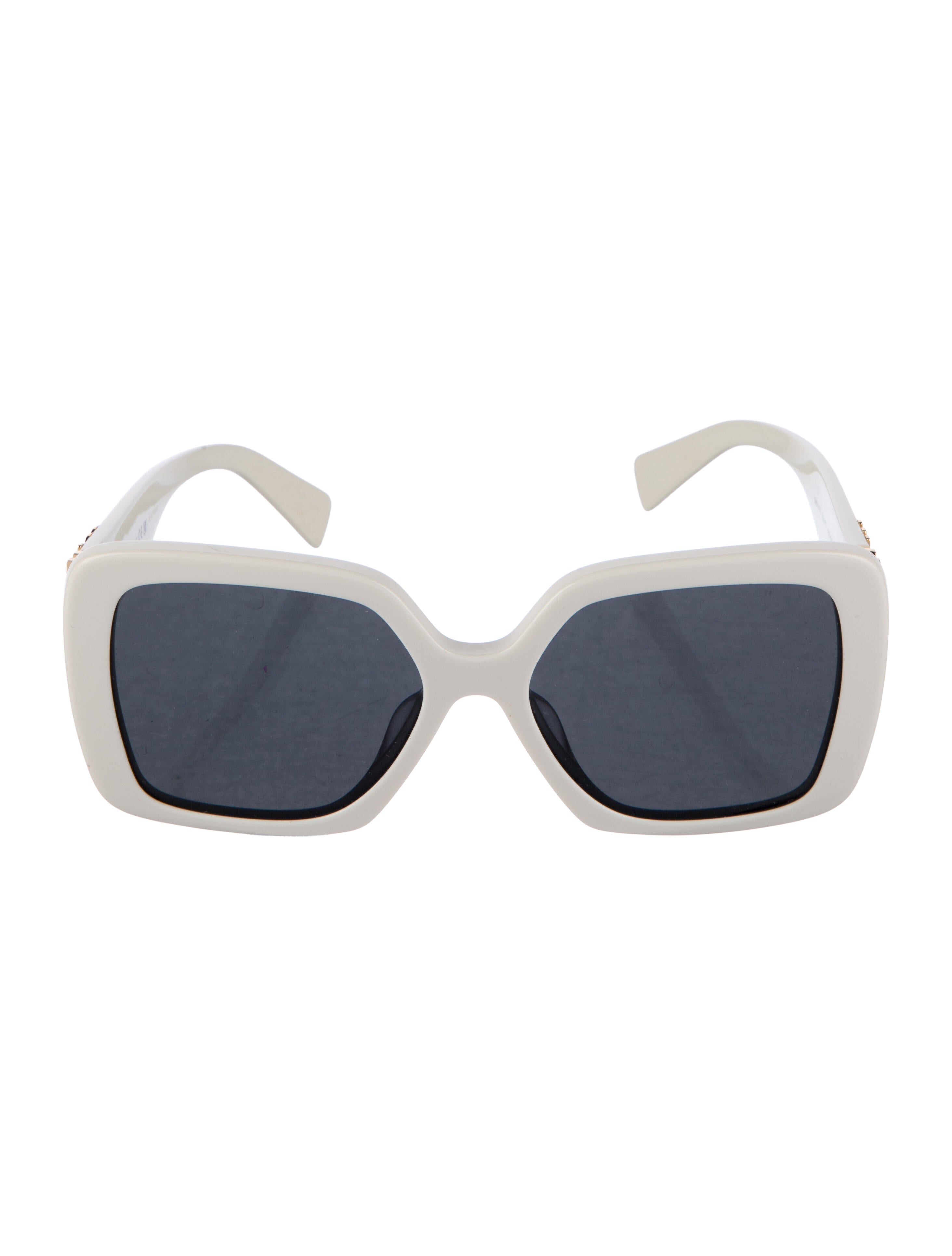Miu Miu Oversize Tinted Sunglasses