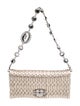 Miu Miu Leather Iconic Crystal Cloqué