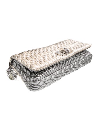 Miu Miu Leather Iconic Crystal Cloqué