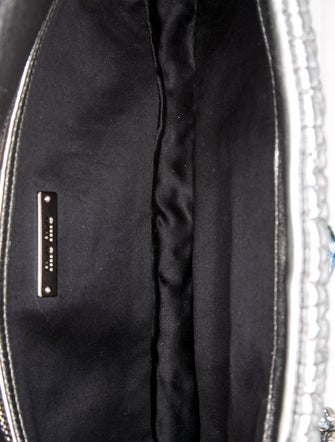 Miu Miu Leather Iconic Crystal Cloqué