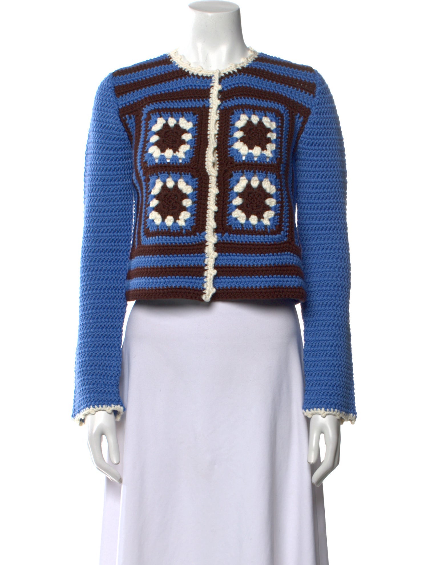 Miu Miu 2021 Crochet Sweater w/ Tags