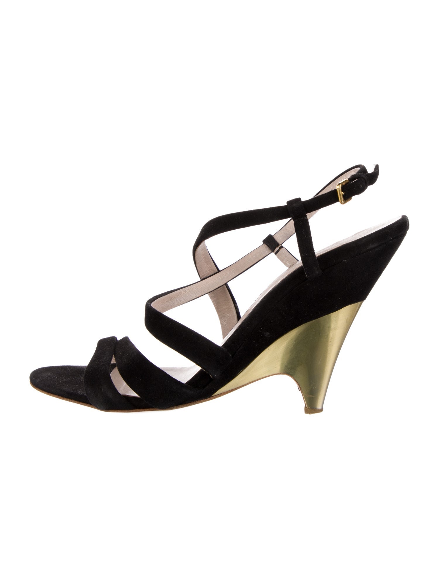 Miu Miu Suede Slingback Sandals