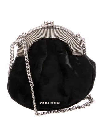 Miu Miu Velvet Evening Bag