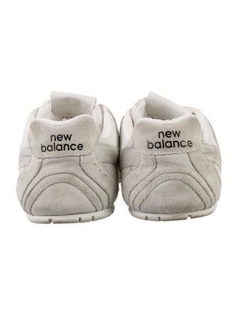 Miu Miu Suede Colorblock Pattern Sneakers