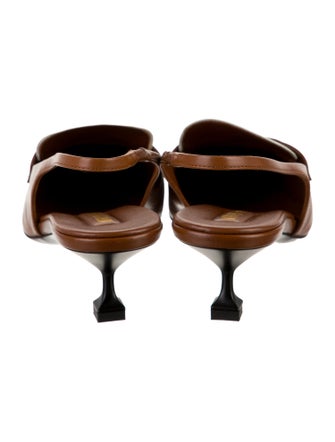 Miu Miu Leather Slingback Pumps