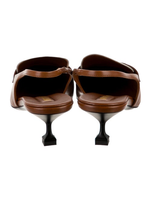 Miu Miu Leather Slingback Pumps