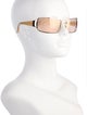 Miu Miu Shield Mirrored Sunglasses