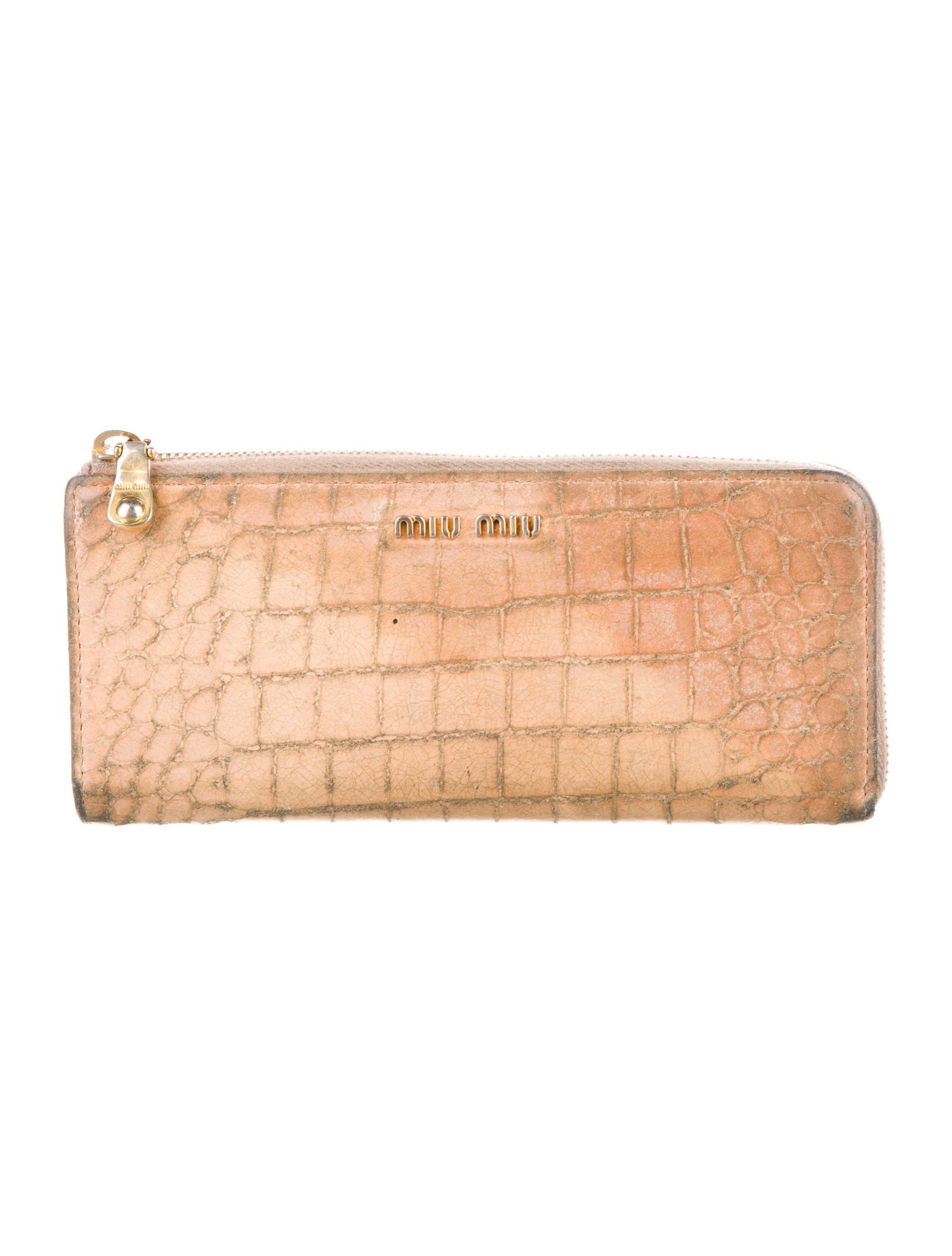 Miu Miu Leather Continental Wallet