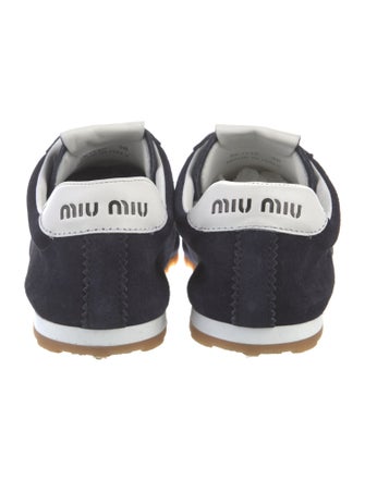 Miu Miu Suede Sneakers