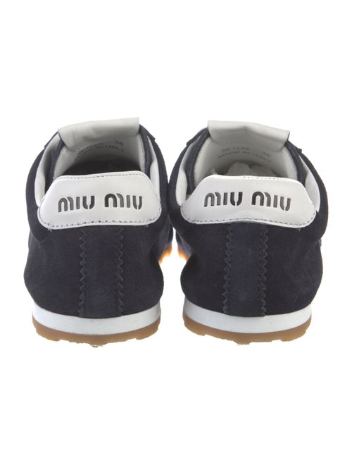 Miu Miu Suede Sneakers